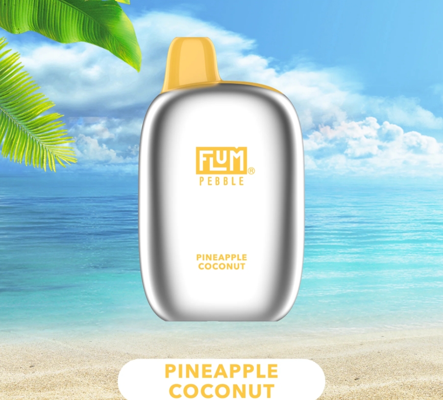 FLUM PEBBLE 6000 Puffs Vape - ananász kókusz: Trópusi élmény a 2025-ös magyar vape piacon